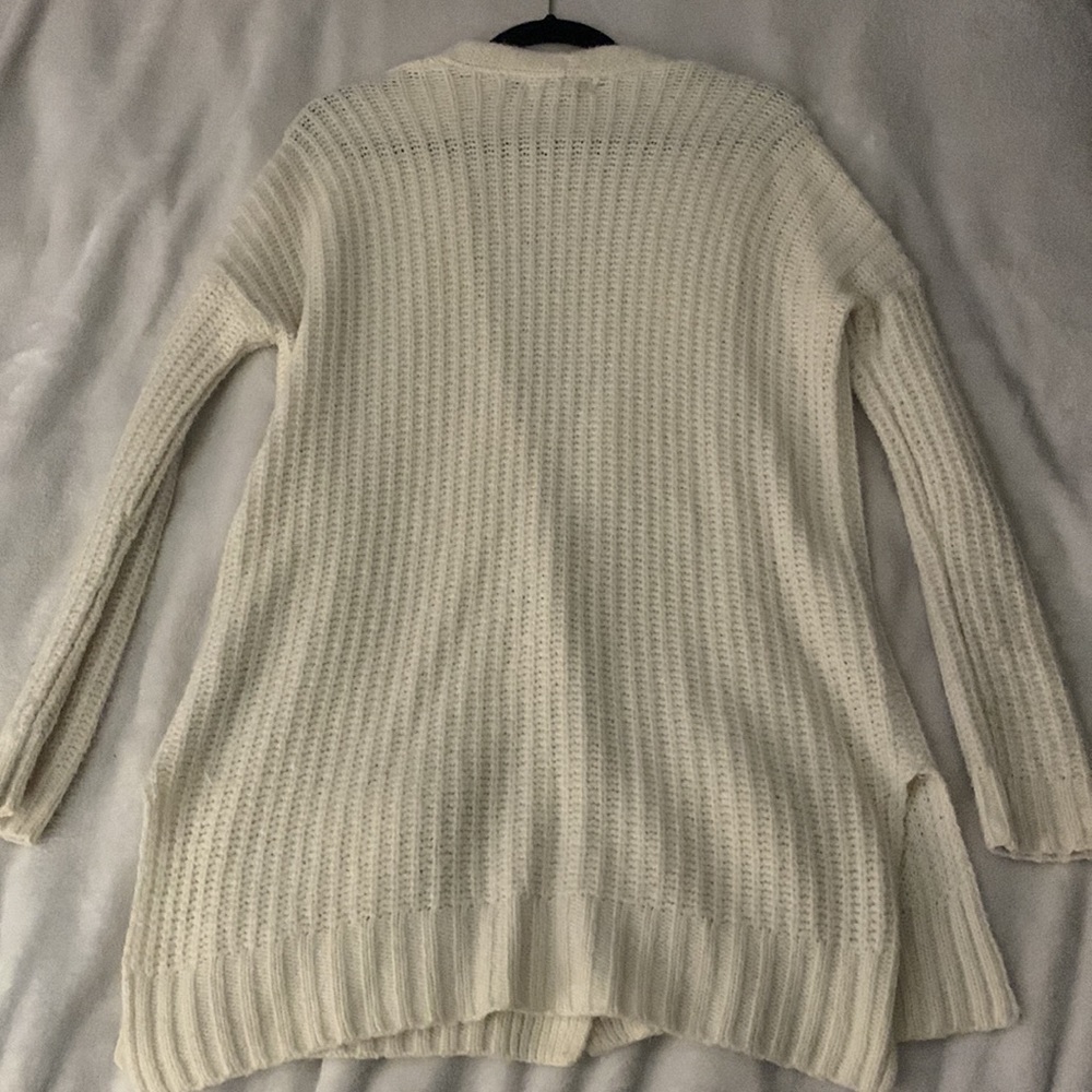 A&F Fuzzy Cardigan 🐏 - Picture 5 of 5
